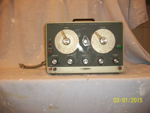 VINTAGE HEATHKIT TV ALIGNMENT GENERATOR MODEL 1G-52--WORKING!