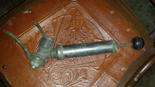 Vintage beer keg tapper pump