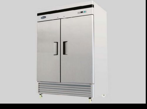 NEW 2 DOOR STAINLESS STEEL FREEZER, ATOSA B-SERIES,MBF8503 ,FREE SHIPPING!