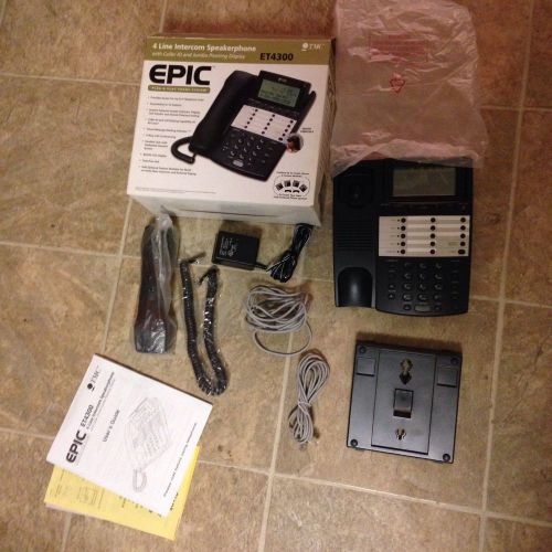 Epic 4 Line Intercom Speakerphone