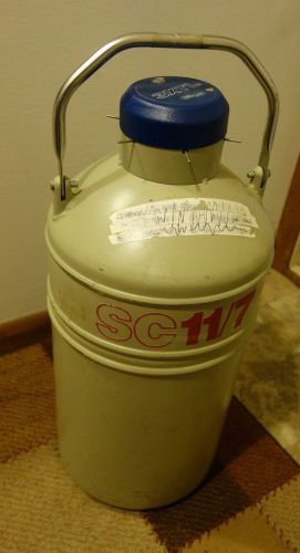 UNION CARBIDE LIQUID NITROGEN DEWAR 3XTL CRYOGENIC TANK SC11/7