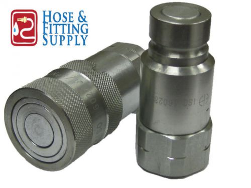 Hydraulic Quick Couplings -Flush Face/Flat Face Set 3/4