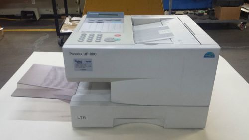 PANASONIC PANAFAX UF-880 FAX AND COPIER  W/USER&#039;S GUIDE - FREE DOMESTIC SHIPPING