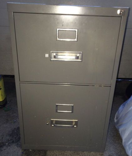 2 Drawer Fire Proof File Cabinet