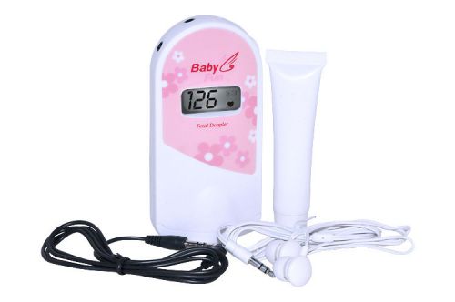 Newly 2.5 MHz Fetal Doppler Fetal Heart Monitor LCD Display &amp; Gel Women Fast