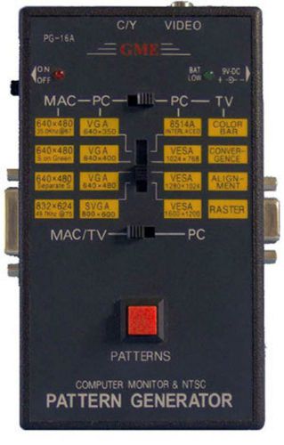 GME Pattern Generator PG-16A