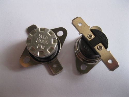 5 pcs Temperature Switch Thermostat 60°C N.C. KSD301 Normal Close 60C