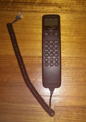 NEW Motorola Iridium Handset for hands free unit - Part SCN4052A