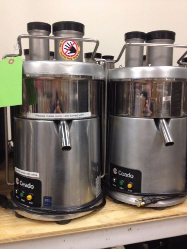 Used ceado es-700 commercial fruit and vegetable juicer for sale