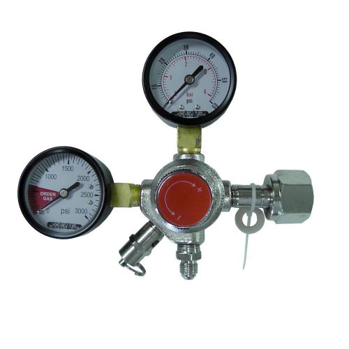 Compact Co2 Regulator Metal Dual Gauge