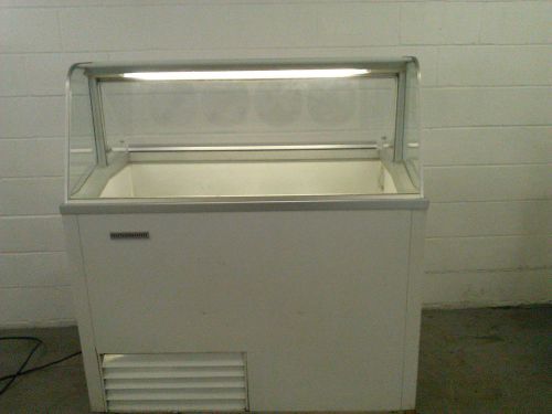 Hussmann DCCG-8 Ice Cream Freezer 8 Tub Display Dipping 115v Dip Cabinet