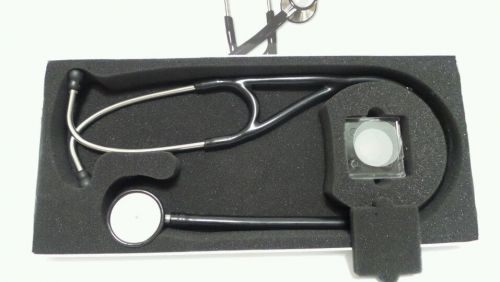 R.a. bock cardiology dual-head stethoscope w/ stainless steel chestpiece for sale