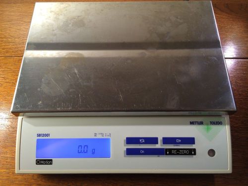 Mettler Toledo Industrial Scale - SB12001 - 12100g Capacity - Works Great!