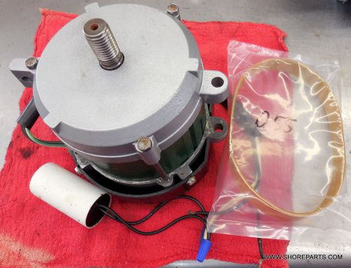 Globe chefmate gc12d reconditioned motor with new drive belt for sale