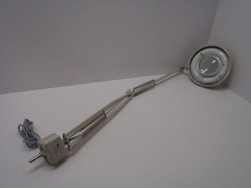 O.c. white 53139-5-w magnilite 5 diopter round fluorescent magnifier - used for sale