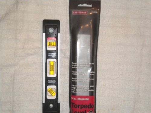 Craftsman  9&#034;  Magnetic Torpedo Level