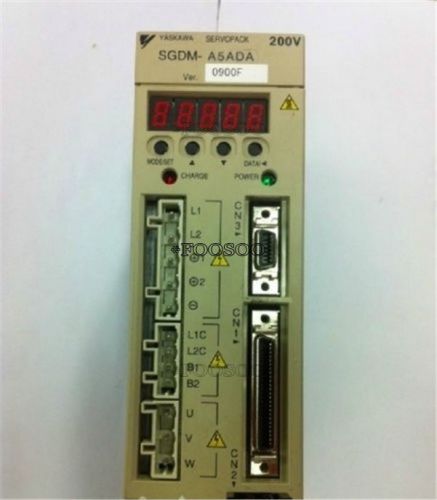 Used YASKAWA SGDM-A5ADA Servo Driver Tested