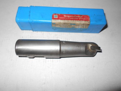 Niagara 2 Flute Signal End Mill Cutter 7/8 Dia.Steel HSS Med Length Sm220