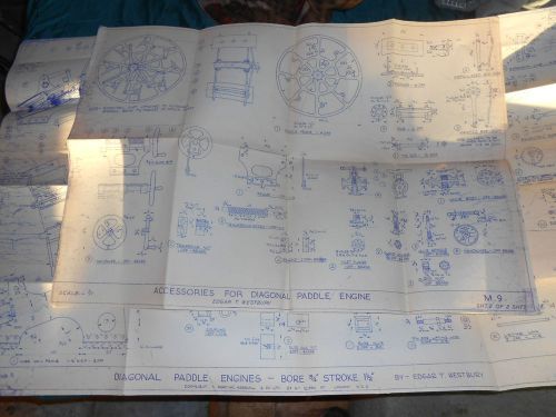 edgar t westbury  diagonal paddle wheel  plans