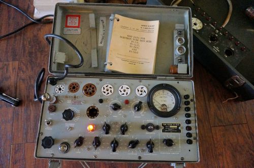 Military TV-7D/U (TV7D, Hickok) 7B meter, calibrated and refurbished