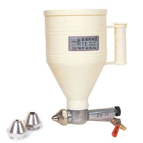 Stucco mortar plaster texture eifs earthen mixes sprayer hopper gun 1500cc size for sale