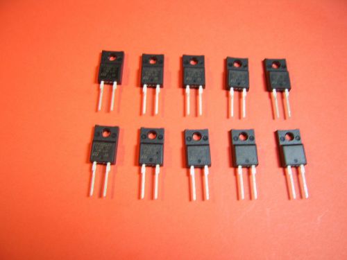 10x STTH5R06FP 5A 600V 40ns ULTRAFAST RECTIFIER STM (A-1651)