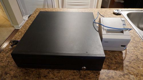 Cash drawer and Receipt printer