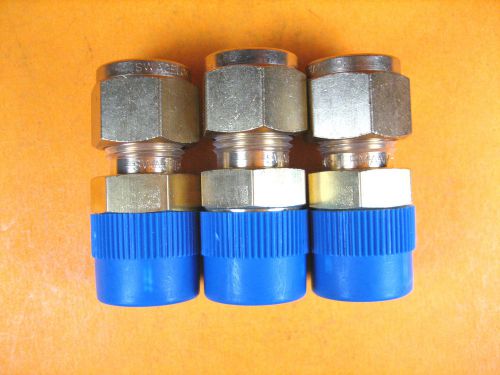 Swagelok -  Brass Union Connector, 3/8&#034; Tube x 3/8&#034; NPT (Lot of 3)