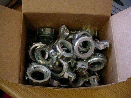 (25) Thomas &amp; Betts BG 803 Steel Grounding Bushings NEW