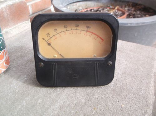 Vintage Weston Electric  Meter GAUGE