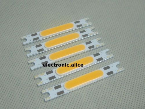 10pcs 3W Cool White COB LED Stripe LED Light Emitting Diode High Power 9-11V new