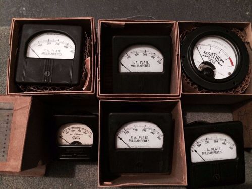 Vintage Weston Electric, Radatherm, MD. 301, Triplett 227A, Westinghous REL # M3