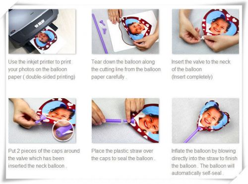 Inkjet Printable Balloon Paper  (5-Pk) DIY #PB902