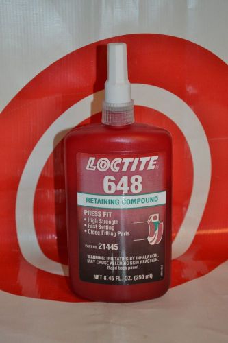 *NEW* Loctite 648  250mL Retaining Compound  EXP 11/2015     21445