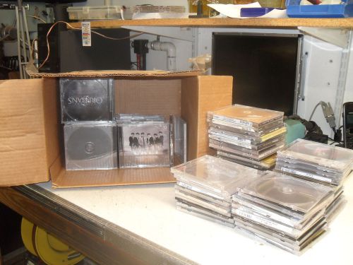 LOT 100 CD JEWEL CASES