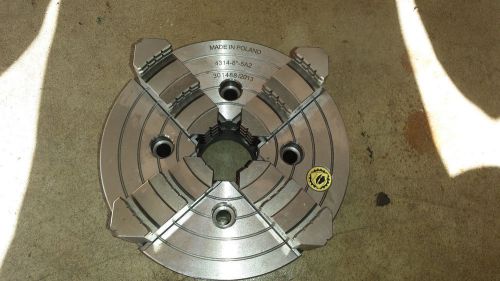 Bison 8&#034; 4-Jaw Chuck A2-5