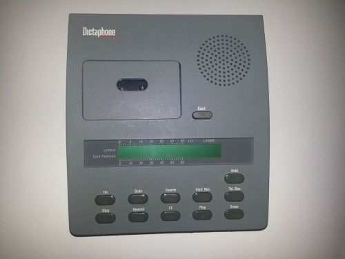 DICTAPHONE 3750 MICRO CASSETTE TAPE MEDICAL DICTATION TRANSCRIBER