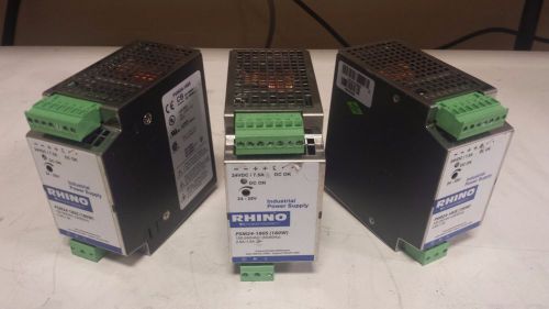 Rhino psm-24-180s industrial power supply 100-240vac 2.8-1.5a  used for sale