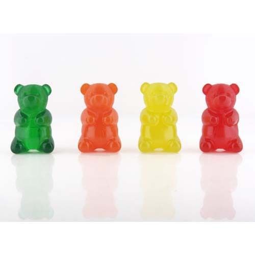 Made by Humans #536 GUMMY BEAR set 4 Magnet Photo Holder,Place card,Memo Holder