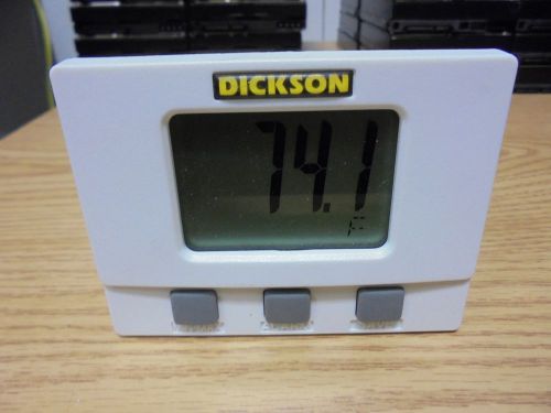 Dickson Model SM300 Temperature Data Logger Internal Probe New Batt. &amp; Accurate