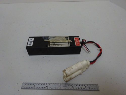 HeNe HELIUM NEON HIGH VOLTAGE POWER SUPPLY LASER OPTICS AS IS  BIN#TB-5-2-83