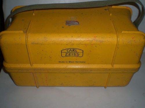 Vintage german carl zeiss builders level transit n 1 2 contractors tool optics for sale