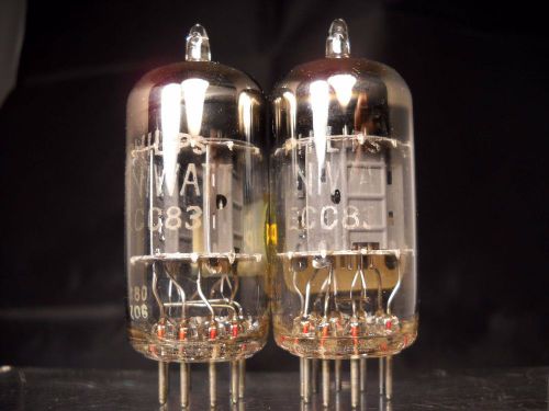 Pair of 1960 philips ecc83 12ax7 same code i60 z0g for sale