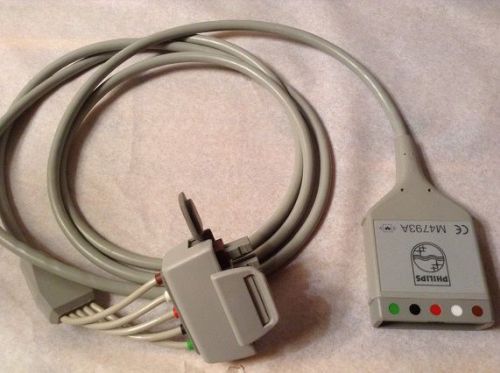 PHILIPS AGILENT H-P TELEMON TRANSMITTER  PATIENT TRUNK CABLE  MODEL M4793A