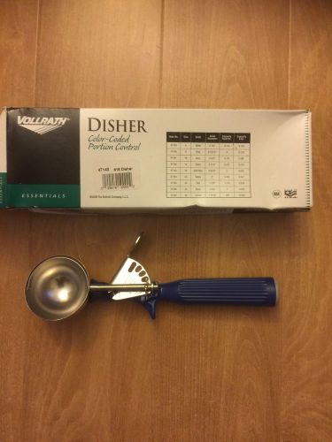 VOLLRATH 47143 2fl Oz Stainless Steel Disher