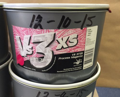 Van Son, VS3 SERIES INK XS PROCESS MAGENTA 5.5-LB CAN - VS3735