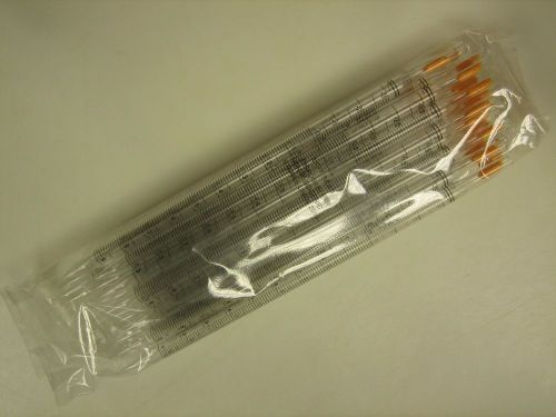 Sterile serological pipet pipette 10ml - Lot of 200 (Daigger MX20366F)