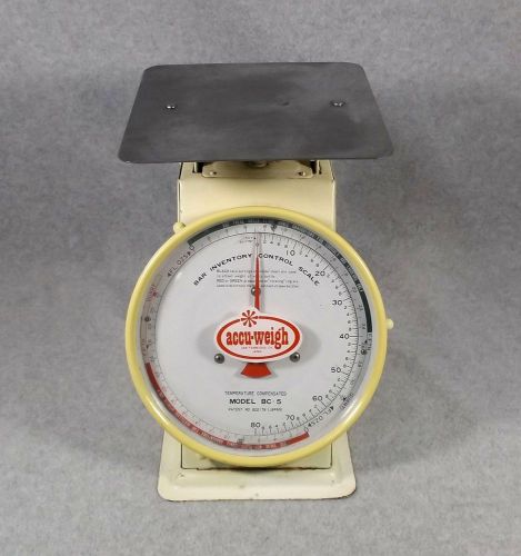 ACCU WEIGHT MECHANICAL BAR INVENTORY CONTROL SCALE 32 FL OZ MODEL BC-5