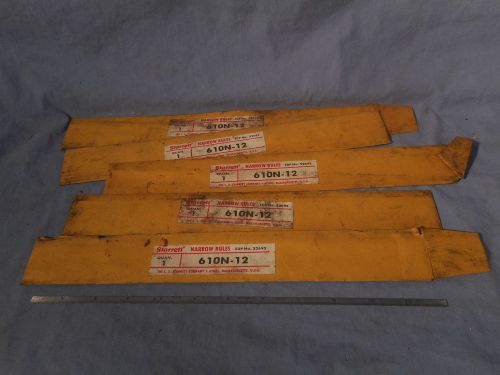 1 each Starrett No. 610N-12 Narrow Tempered Rule *NEW*