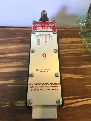 NAMCO CONTROLS SNAP LOCK LIMIT SWITCH EA700-60162 EA70060162 *NSNB